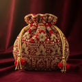 Embroidered Potli Bag Clutch