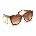 Oversized Cat-Eye UV400 Sunglasses
