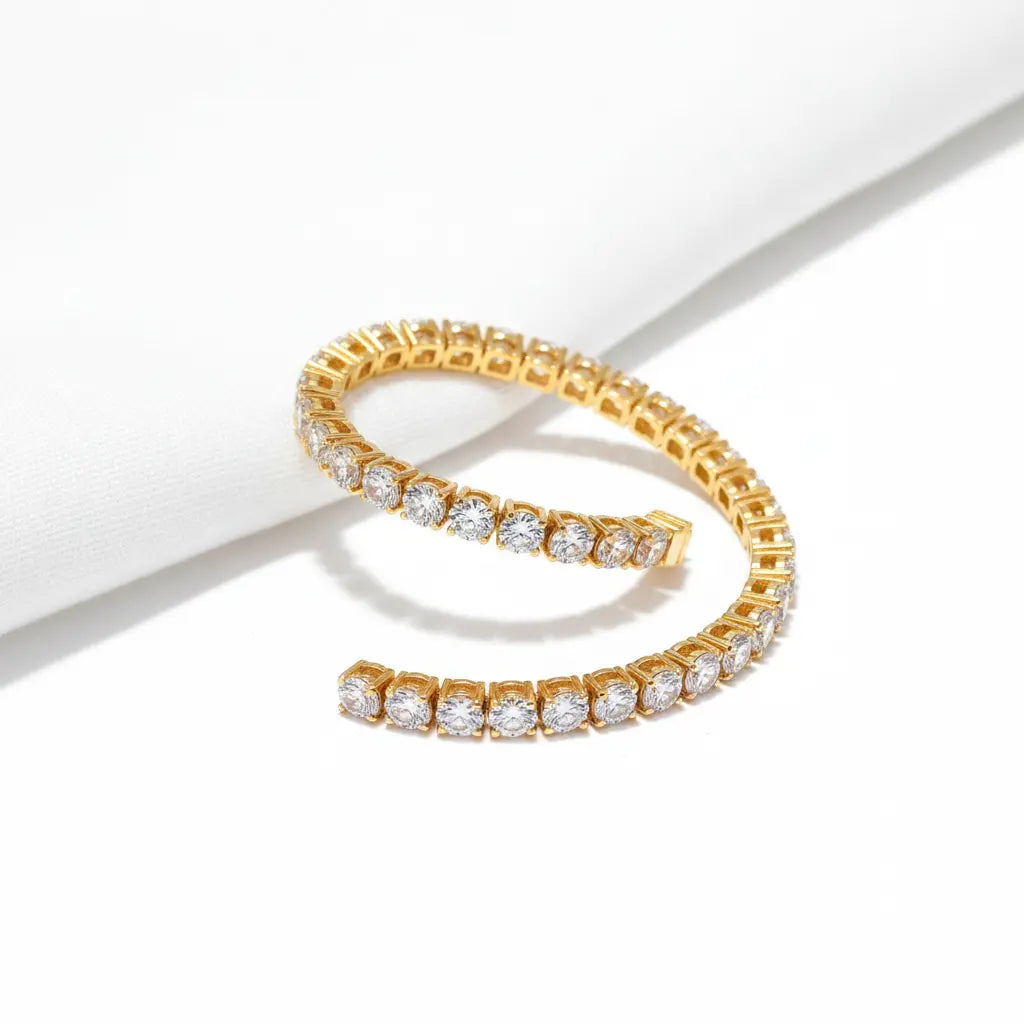 CZ Diamond Tennis Bracelet