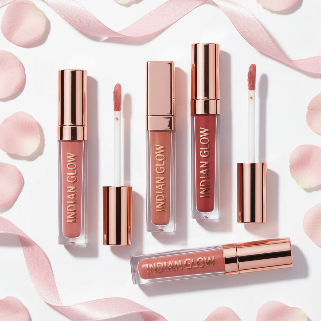 Glossy Lip Gloss – Nudes & Pinks
