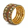 Mirror Work Lac Bangle Set of 4