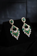 CZ Chandelier Drop Earrings